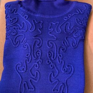 Pretty Purple MEISTER Turtleneck Ski Sweater Sz.M